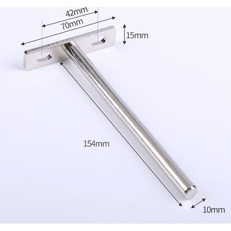 1 Support mural pliable flottant dissimulé S-AquaForge (1/5)