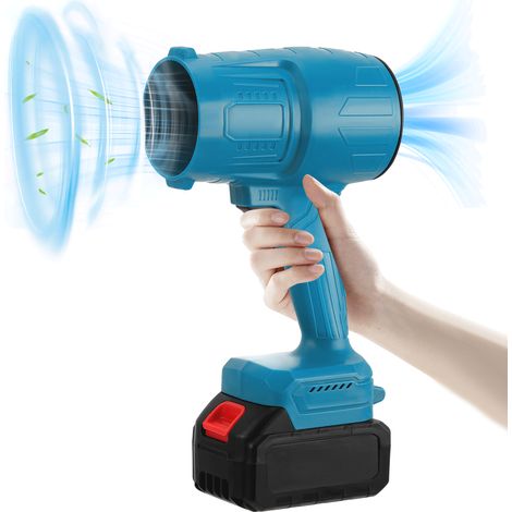 Petit souffleur sans fil, souffleur à batterie de 38 000 tr/min, souffleur électrique portable, idéal pour le nettoyage domestique, le balayage des feuilles mortes, la voiture, le jardin et le dépouss