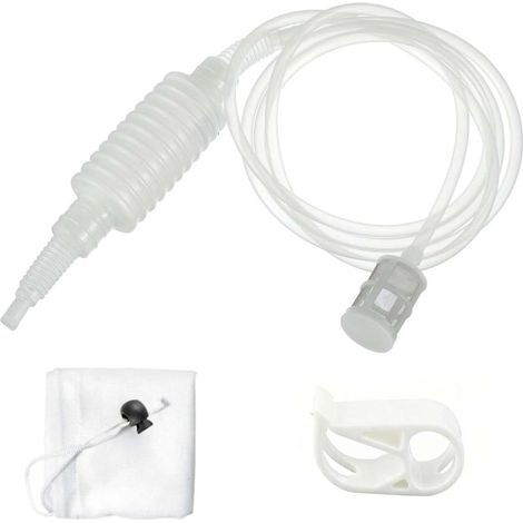 Tuyau de Siphon en Silicone de 2 m pour Le Brassage, Le Remplissage et la Fabrication de vin et de bière,avec Sacs de Brassage Filtrant (1/5)