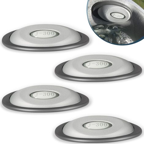 Ensemble de 4 coussins ovales + soutien au dos pour jacuzzi J-300 série Hot Tubs & Spas (2014-2018), J300 Remplacement de coussin d'appuie-tête 2455-263 (1/5)