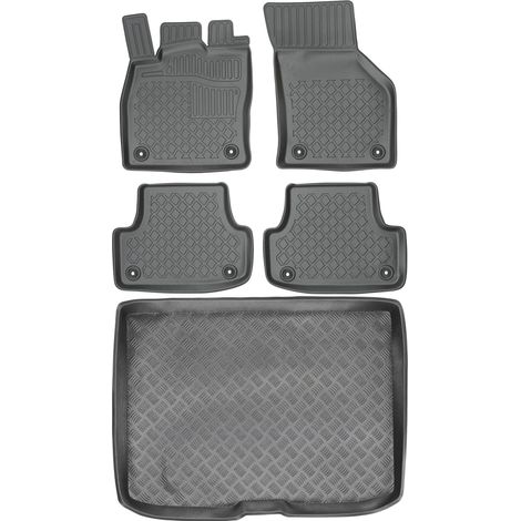 Set di tappetini per auto e tappetino per bagagliaio per Audi A3 8V Hatchback/Sportback dal 2012 al 2020. (1/5)