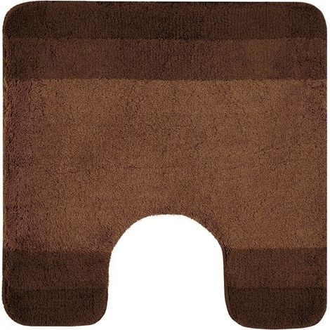 Alfombra de baño de poliéster BALANCE 55x55cm Marrón Spirella