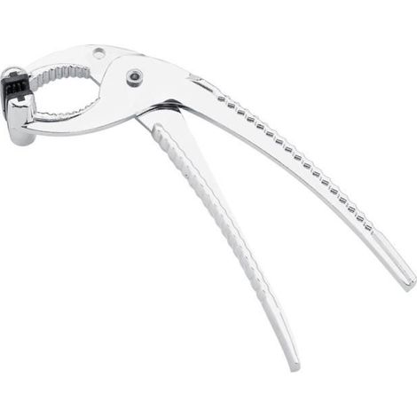 1 pince de four en alliage de zinc, poignée ergonomique antidérapante, résistante à la chaleur, pour plats et plaques de cuisson (1/4)