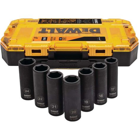 DeWALT - 7-teiliger Steckschlüsselsatz, McLaren DT70905