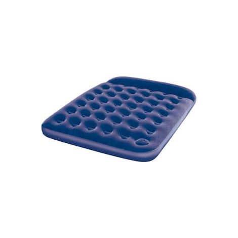 MATERASSO GONF. FLOCCATO MATRIMONIALE CON CUSCINO E POMPA INCORPORATA  cm.203x152x28h.  peso Kg.4,500 (art.67226)    BESTWAY