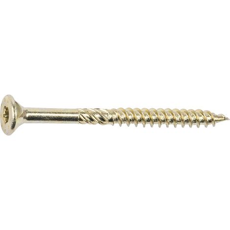 Schmid Schrauben Holzbauschrauben 5.0 x 60 mm TX 25 Senkkopf - 150 Stück Spanplattenschrauben & Holzbauschrauben