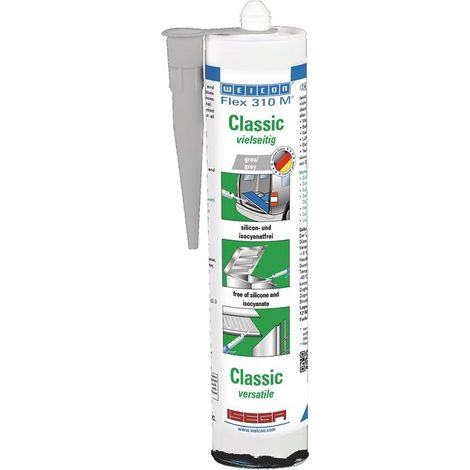 WEICON 10010026 (13305310) Flex 310 M Classic grau, 310 ml (1/3)