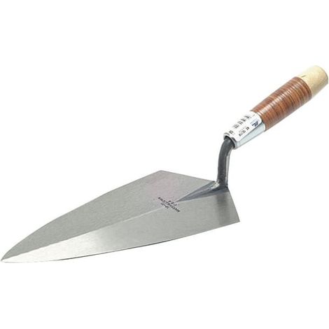 19L Philadelphia Pattern Brick Trowel Leather Handle 12in M/T19L12 (1/2)