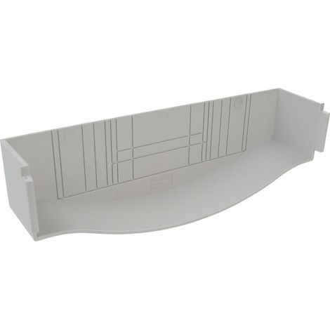 Cache-câbles pour tableau de distribution en saillie, hauteur 12 modules (1/2)