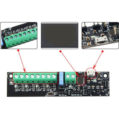 Carte d'extension STM32 Klipper Expander Voron série V0/2.4, ventilateur/thermique 5 V/12 V CC (1/5)