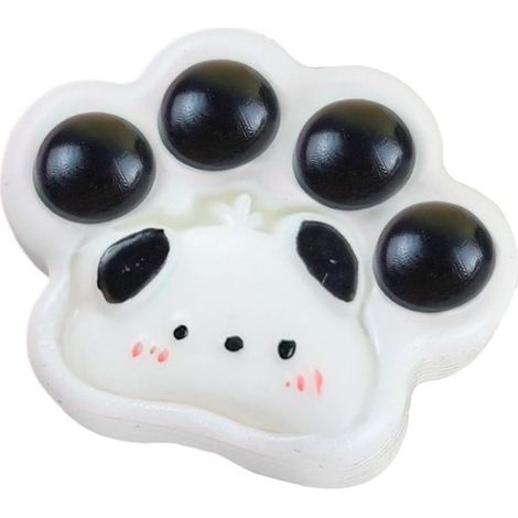 Gato rosa para apretar - Juguetes antiestrés - Ejercitador de manos - Alivio suave del estrés sensorial - Regalo para niños - Pequeños obsequios para fiestas (1/5)