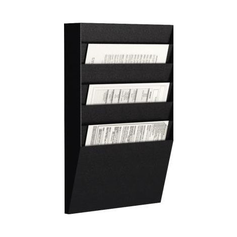 Paperflow Wand-Sortiertafel H 6F A4H1X6.01 DIN A4 schwarz (1/4)