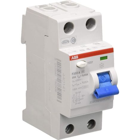Interruttore differenziale abb compatto 25 ampere 30 milliampere