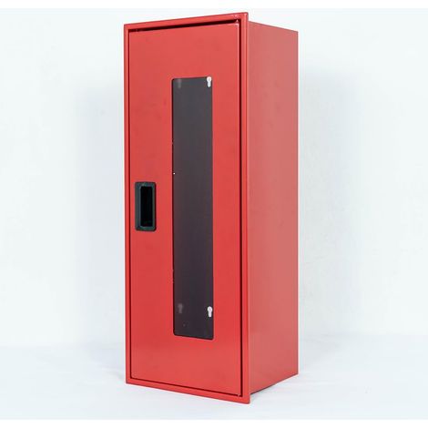 Boîte D'extincteur de Grande Taille  582318 cm jusqu’à 6 kg  Rangement pour Extincteur  Armoire Résistante aux Intempéries pour Extincteur  Murale Extincteur avec Fixation Robuste Protection UV