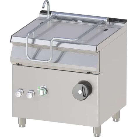 Sauteuse à bascule électrique en inox 50 l RM - BR 780 E/N - RM Gastro