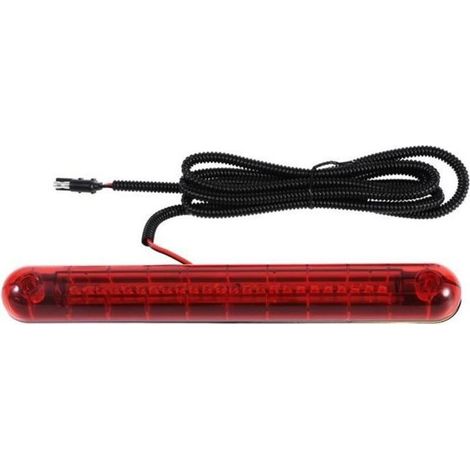 Feu de freinage à LED, universel rouge 24 LED voiture haut montage troisième 3ème feu stop feu arrière lampe 12V (1/4)