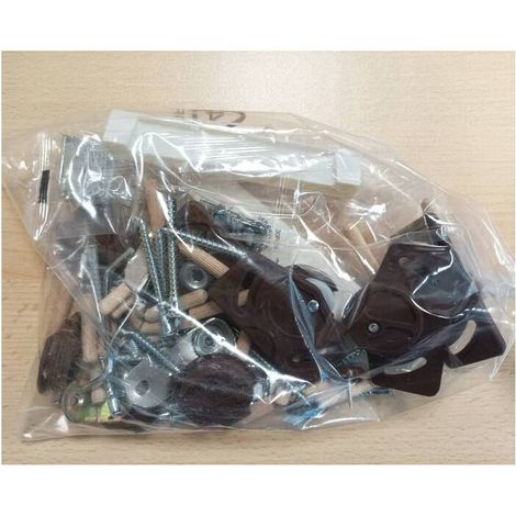 R ACCESSORI MONTAGGIO X KIT ARMADIO 2ASC CM. 120X50X200H RO/BIA