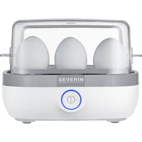 Severin EK 3164 Pentolino per uova 6 uovo/uova 420 W Grigio, Bianco