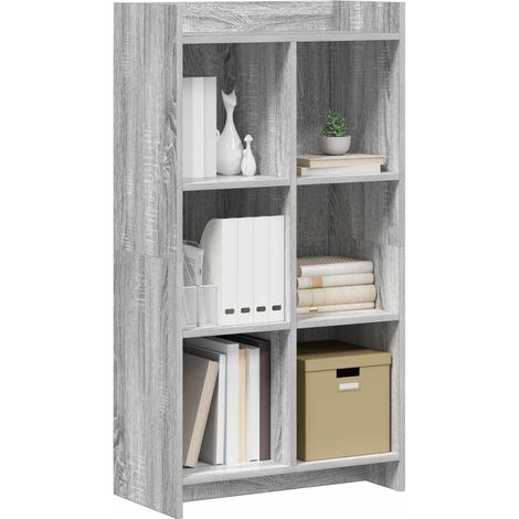 Libreria  Armadio per Libri Sonoma grigio 59 x 30 x 111 cm Legno ingegnerizzato (1/5)