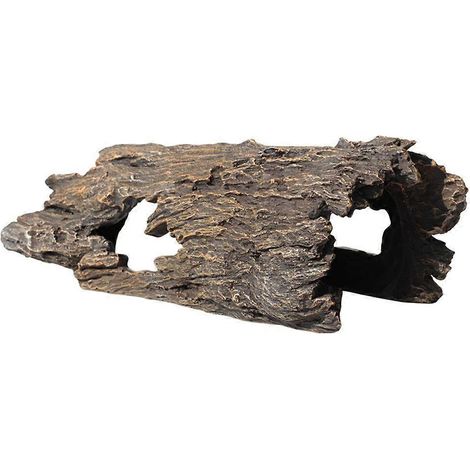 Décoration paysagère pour aquarium : tronc d'arbre en résine, souche d'arbre flottée. (1/4)