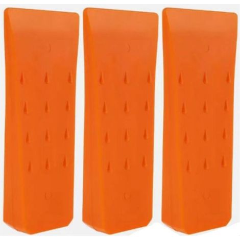 6" Coin D'Abattage pour TronçOnneuse avec Pointes pour Un Abattage SûR, ABS Coins éclateurs pour Jardinage, Robuste et Durable, Outil Accessoire pour Bûcheron (3 Pièces) (1/5)