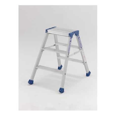 Escalera doble - 3 peldaños - TUBESCA - 02374103 (1/4)