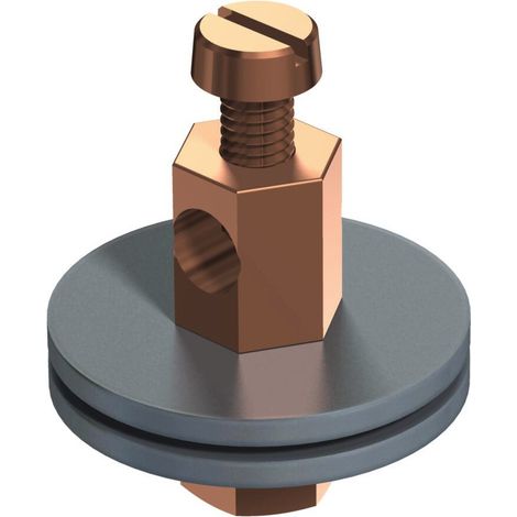 OBO Bettermann Borne de conexión 1/2" latón niquelado, 5040507