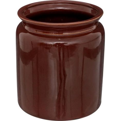 Cache-Pot en Céramique "Bota" 18cm Marron