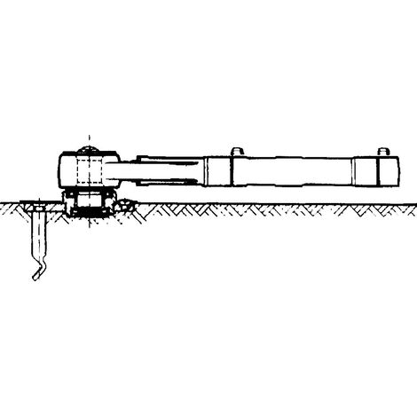 GEZE Drehlager TS 500/550 flachkonisch, Stahl verzinkt (1/3)