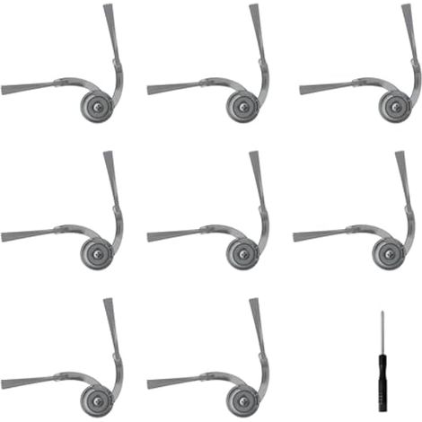 Brosses Latérales pour Roborock QV 35A/ QV 35S/ Q10 S5/ Q10 X5/ Q7 M5/ Q7 L5/ QRevo Curv/ S5X/ 5A1/ 5XC/ QRevo S5V/ QRevo Edge/ S5A/ Saros 10R/ Saros 10/ Saros Z70 Robot Aspirateur (1/5)