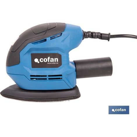 Lijadora mouse 130 W, 14 000 rpm, base 140 x 100 mm, 5 orificios de aspiración (1/4)