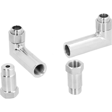 6-teiliger 90°-Sauerstoffsensor-Verlängerungsadapter M18x1,5 (45 mm) zur Reparatur der Motorwarnleuchte (1/5)