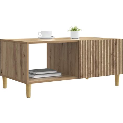 Maison Exclusive - Tavolino da salotto Rovere Artigianale 90 x 50 x 40 cm