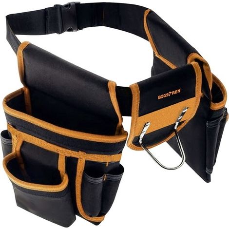 Ceinture porte-outils / ceinture de charpentier - 22 poches, pour une utilisation pratique dans l'entretien, la réparation et le bricolage.-AquaForge (1/5)