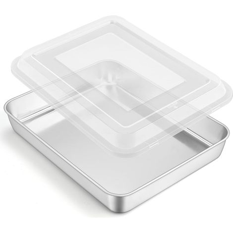 Plaque de cuisson avec couvercle (2, 26,5 x 20,7 x 5 cm) (1/5)