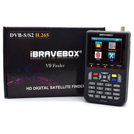 Détecteur de Satellite numérique, Compteur de Satellite, détecteur de Satellite LCD, Compteur de Signal Satellite numérique, détecteur de Satellite avec écran numérique LCD de 3,5 Pouces (1/5)