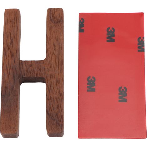 Lettres en bois décoratives murales à faire soi-même, lettres anglaises, ornement pour la maison, accessoires de photographie (1/5)