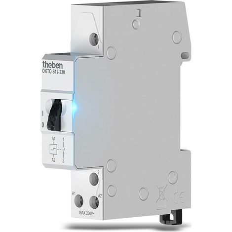 Theben Okto S12-230 elektromechanischer Stromstoßschalter, Lichtsteuerung (1/5)