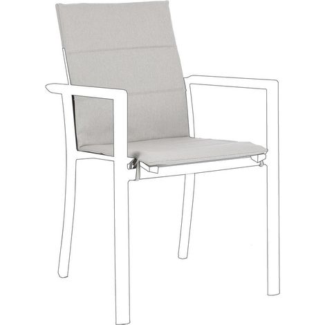 Cuscino per sedia "Konnor" in tessuto olefin, 91 x 41 x 1h cm -Naturale (1/4)