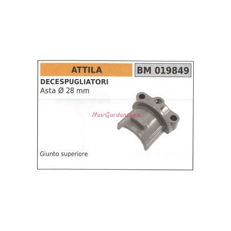 Giunto superiore asta Ø 28mm ATTILA decespugliatore  019849