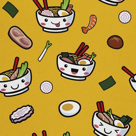 Outdoor dekostoffe oxford - Motiv japanisches Essen (1/5)