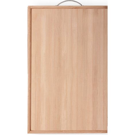 Planche à découper en bambou pour la cuisine, rectangulaire, pour rouler la pâte, fournitures de cuisine, découper et servir, L 70x45cm
