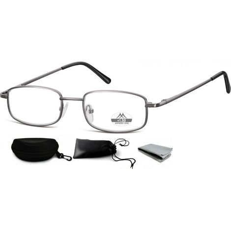 Montana MR73S getönte asphärische Lesebrille, Stärke 25