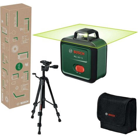 Set laser di linea PLL 360-1G Bosch, 1 batteria ricaricabile BA 3,6V 2,0Ah incl. treppiede (1/3)