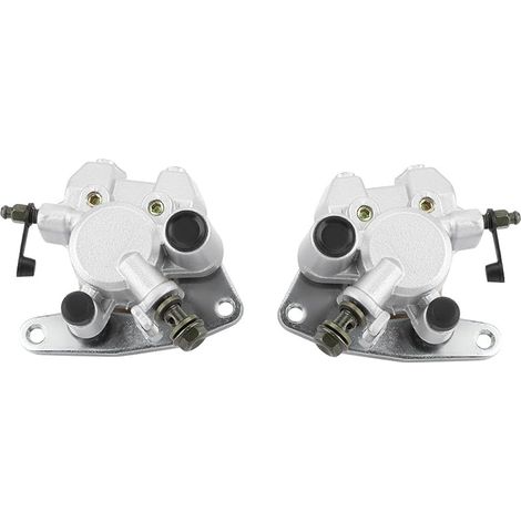 2 Pièces Ensemble D'étrier de Frein Avant Ensemble D'étrier de Frein Remplacement pour KODIAK 400 1999-2006 KODIAK 450 2003-2006 (1/5)