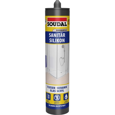 Soudal Sanitär-Silikon bahamabeige 300 ml Dichtmaterialien