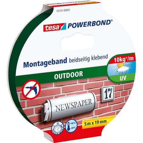 NASTRO BIADESIVO ESTERNI 5MTX19MM