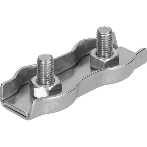 Edelstahl-Kabelbinder, Stahlseilklemmen, doppelt verriegelnde Kabelklemmen, 20-teiliges Set M2 (1/5)