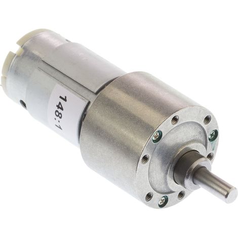 Moteur à courant continu RS PRO, 4,515 V, 7 W, 49 tr/min, dia. de l'arbre 6mm ( Prix pour 1 ) (1/2)