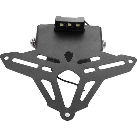 Support de plaque d'immatriculation moto sans garde-boue avec feu intégré, compatible avec HONDA CBR150R 2019‑2020 (1/5)